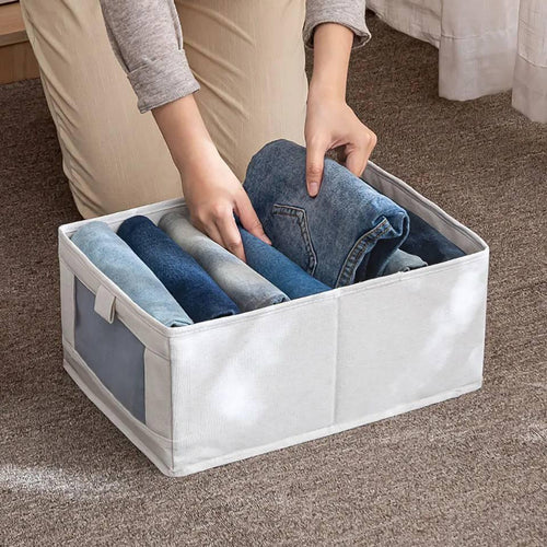 بوكس تخزين كتان Linen Trouser Organizer