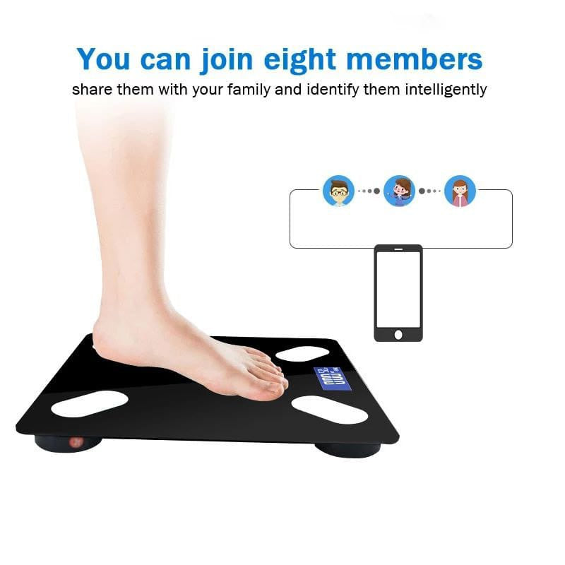 ميزان الاشخاص الذكي بالبلوتوث Smart Body Scale