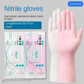 جوانتي سيلكون طويل Nitrile Gloves 30 Pcs