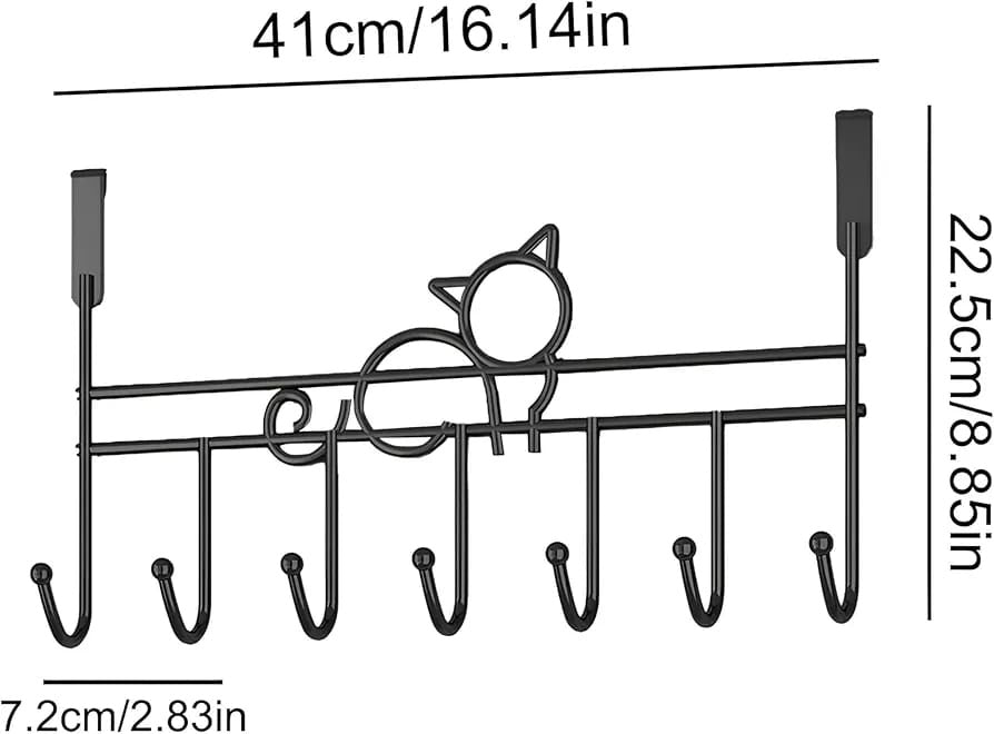 Metal Cat Door Hanger C35